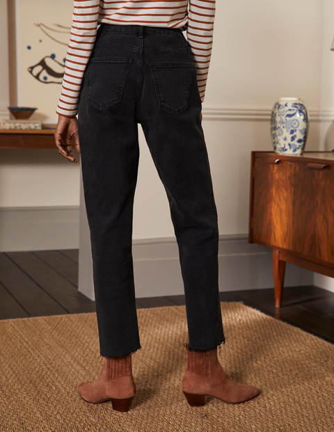 Relaxed Straight Jeans - Washed Black Relaxed Straight Jeans - Washed Black