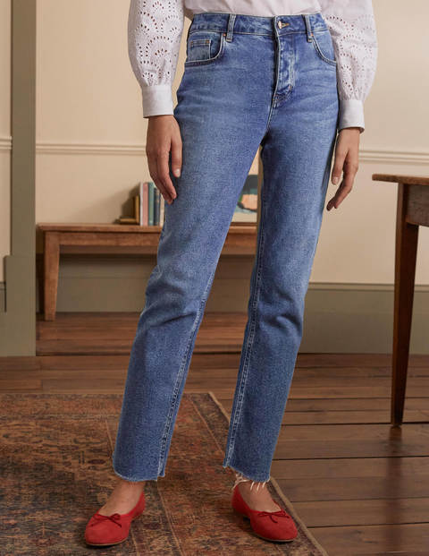 Relaxed Straight Jeans - Mid Vintage Relaxed Straight Jeans - Mid Vintage