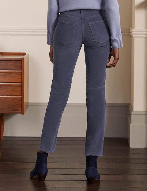 Cord Slim Straight Jeans - Asphalt Cord Slim Straight Jeans - Asphalt