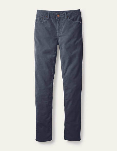 Cord Slim Straight Jeans - Asphalt Cord Slim Straight Jeans - Asphalt