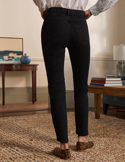 Slim Straight Ankle Skimmers - Black Slim Straight Ankle Skimmers - Black