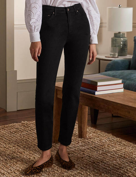 Slim Straight Ankle Skimmers - Black Slim Straight Ankle Skimmers - Black