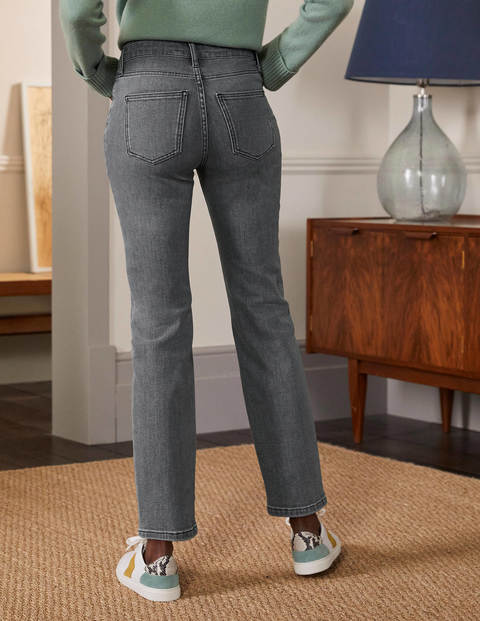 Slim Straight Ankle Skimmers - Pale Grey Slim Straight Ankle Skimmers - Pale Grey