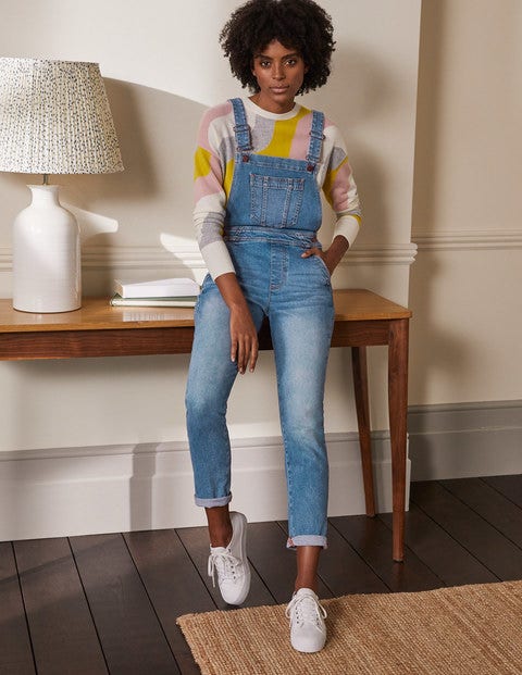 Girlfriend Overalls - Mid Vintage | Boden US