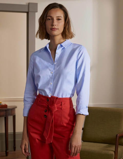 La chemise en coton - Oxford bleu La chemise en coton - Oxford bleu