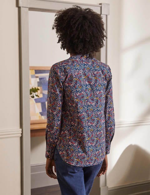 The Cotton Shirt - Galaxy Blue, Enchanting Forest The Cotton Shirt - Galaxy Blue, Enchanting Forest