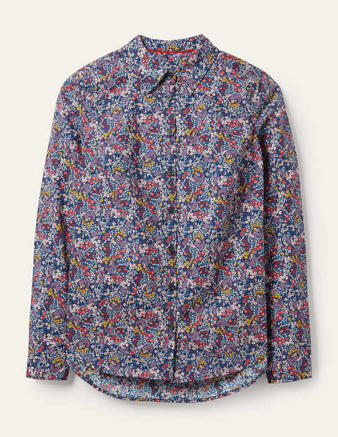 The Cotton Shirt - Galaxy Blue, Enchanting Forest The Cotton Shirt - Galaxy Blue, Enchanting Forest
