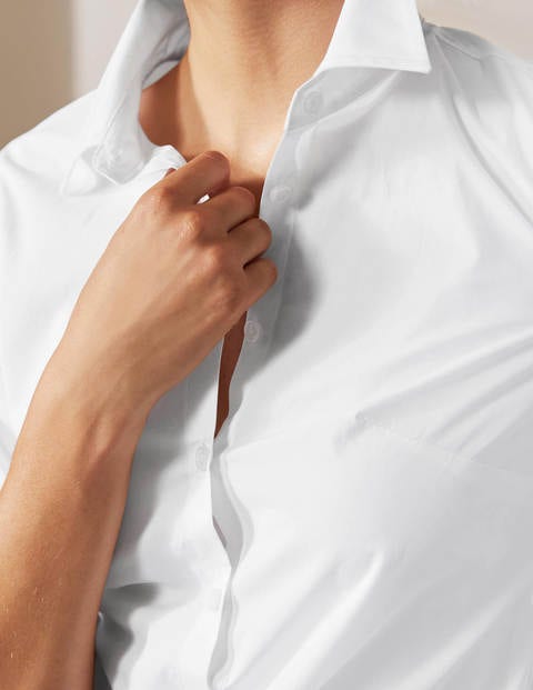 La chemise en coton - Blanc