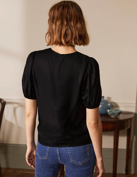 Adriana Puff Sleeve Top - Black Adriana Puff Sleeve Top - Black