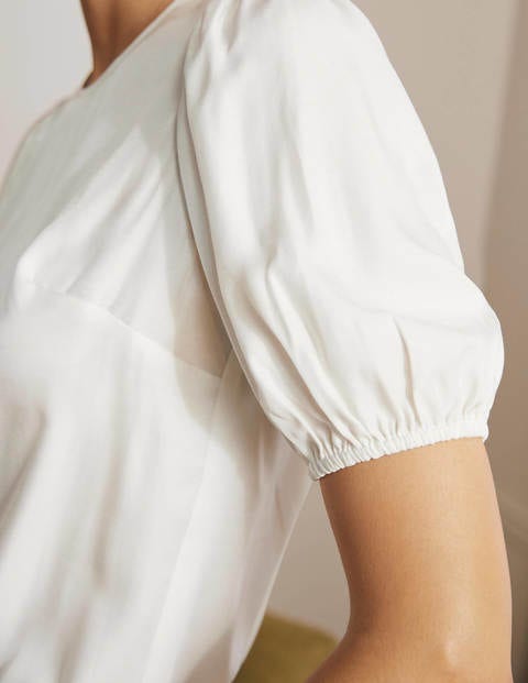 Adriana Puff Sleeve Top - Ivory Adriana Puff Sleeve Top - Ivory