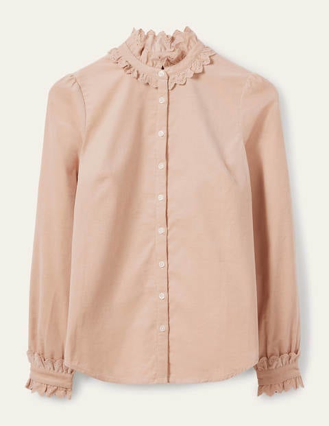 Chemise Eliza avec broderie anglaise - Pop-corn Chemise Eliza avec broderie anglaise - Pop-corn