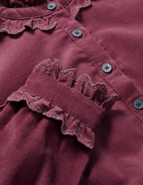 Eliza Broderie Shirt - Figgy Pudding Eliza Broderie Shirt - Figgy Pudding