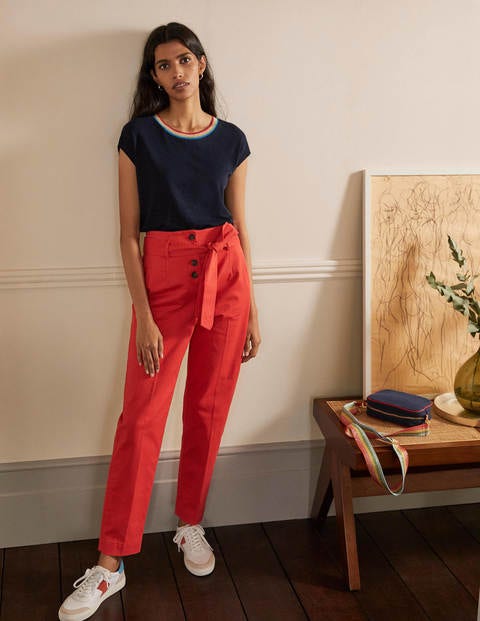 Linen Sparkle Short Sleeve Tee - Navy Linen Sparkle Short Sleeve Tee - Navy