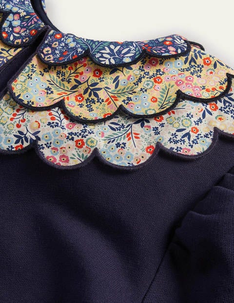 Hattie Collar Sweatshirt - Navy Hattie Collar Sweatshirt - Navy