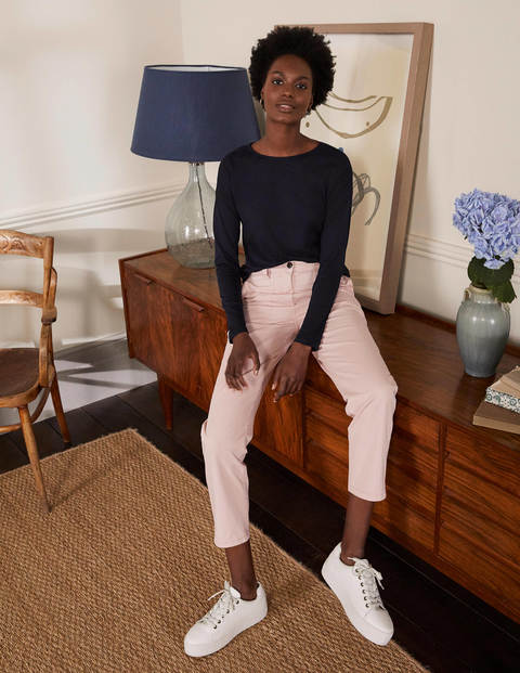 Supersoft Dropped Shoulder Top - Navy Supersoft Dropped Shoulder Top - Navy