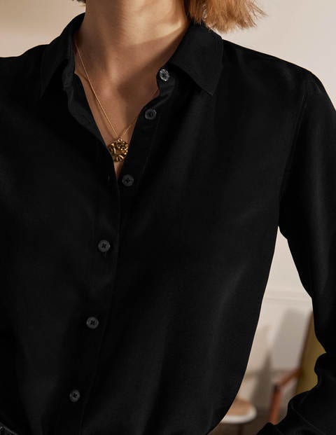 The Silk Shirt - Black The Silk Shirt - Black