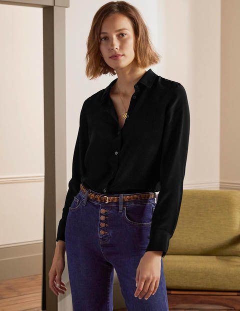 The Silk Shirt - Black The Silk Shirt - Black