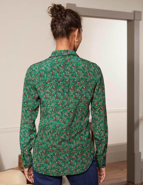 Silk Shirt - Sapling, Pretty Floral Silk Shirt - Sapling, Pretty Floral