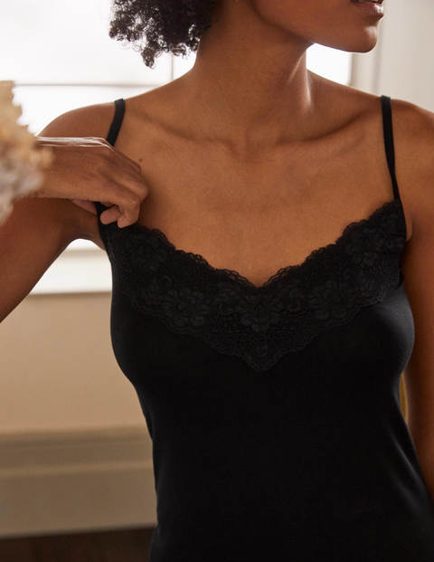 Lace Cami - Black Lace Cami - Black