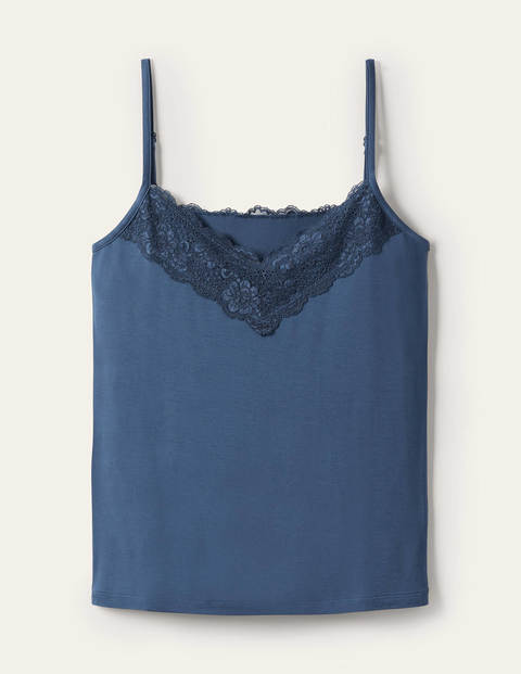 Lace Cami Top - Galaxy Blue Lace Cami Top - Galaxy Blue