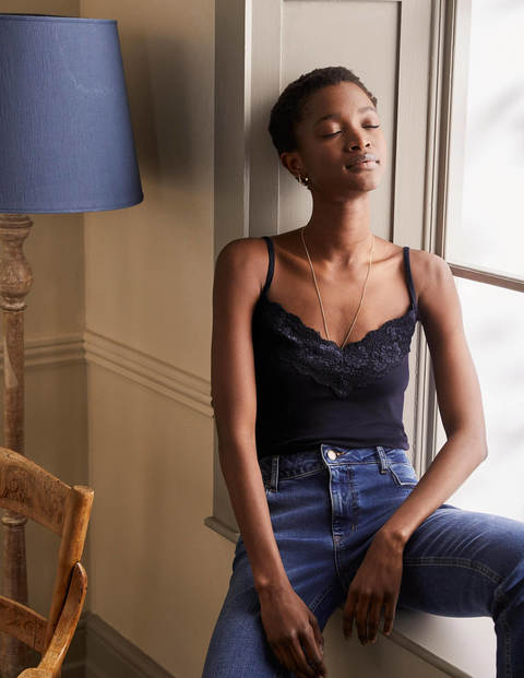 Lace Cami - Navy Lace Cami - Navy