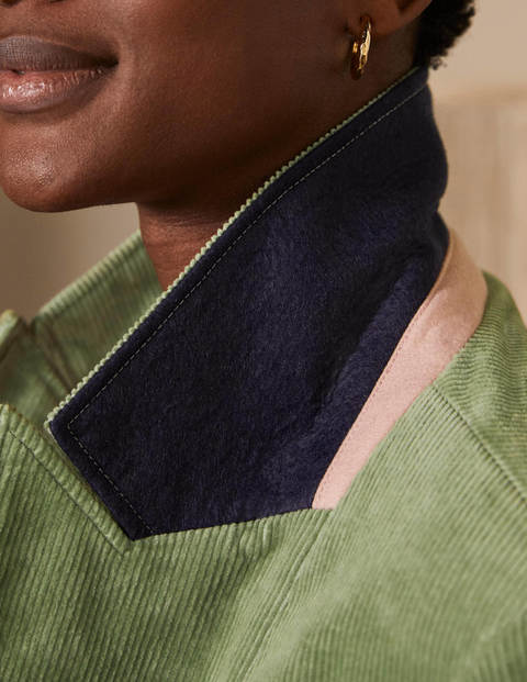 Victoria Cord Blazer - Light Olive Victoria Cord Blazer - Light Olive