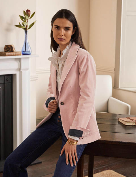 Victoria Cord Blazer - Milkshake Victoria Cord Blazer - Milkshake