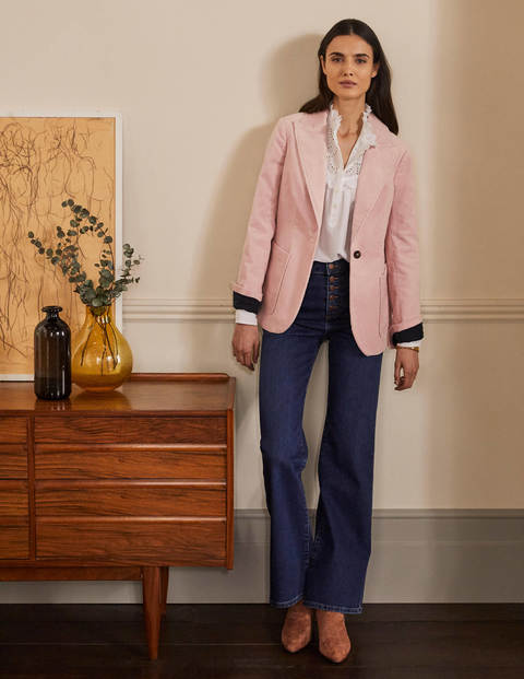 Victoria Cord Blazer - Milkshake Victoria Cord Blazer - Milkshake