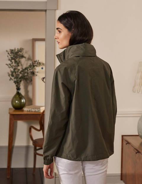 Waterproof Hooded Jacket - Khaki Waterproof Hooded Jacket - Khaki