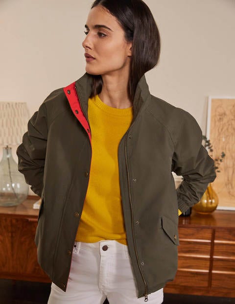 Waterproof Hooded Jacket - Khaki Waterproof Hooded Jacket - Khaki