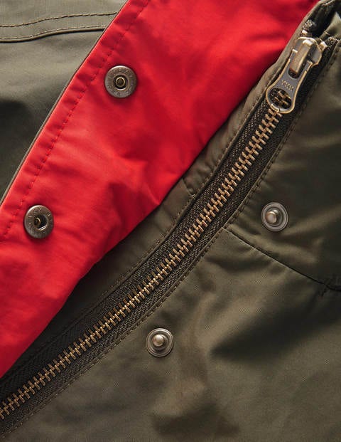 Waterproof Hooded Jacket - Khaki Waterproof Hooded Jacket - Khaki