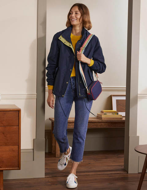 Waterproof Hooded Jacket - Navy Waterproof Hooded Jacket - Navy