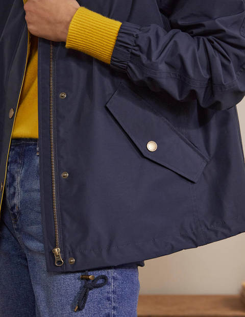 Waterproof Hooded Jacket - Navy Waterproof Hooded Jacket - Navy