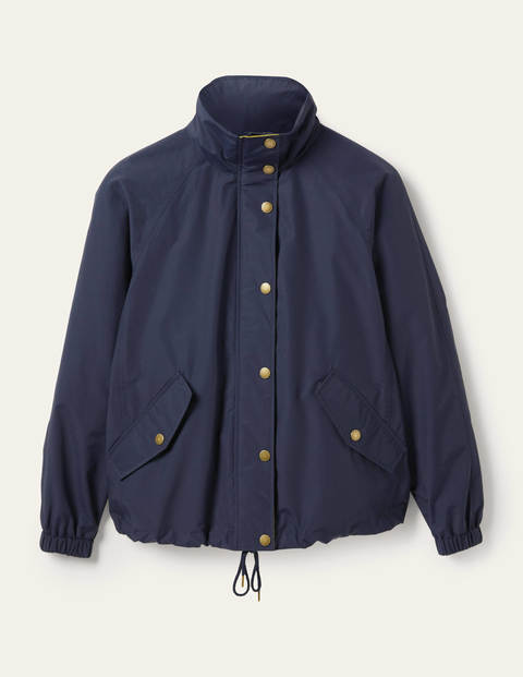 Waterproof Hooded Jacket - Navy Waterproof Hooded Jacket - Navy