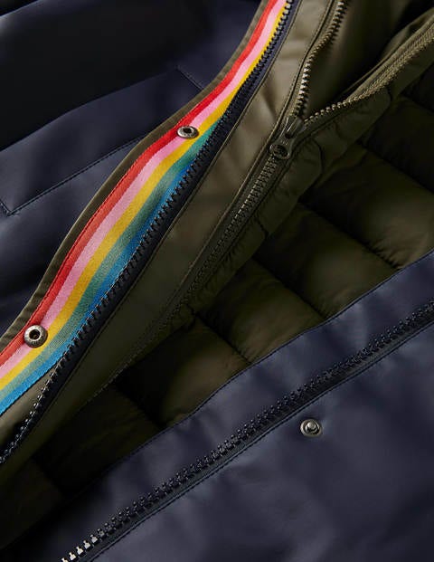 Imperméable Bamburgh - Bleu marine/kaki Imperméable Bamburgh - Bleu marine/kaki