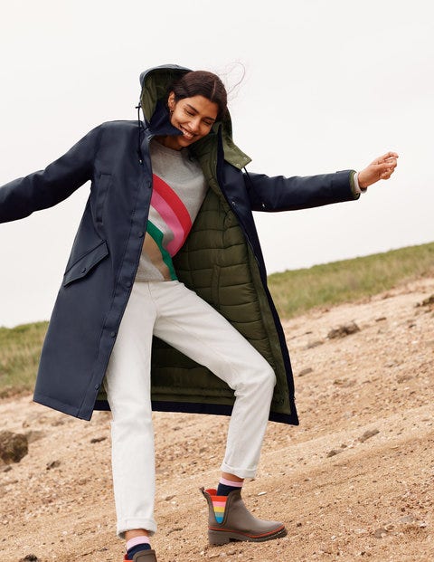 Imperméable Bamburgh - Bleu marine/kaki Imperméable Bamburgh - Bleu marine/kaki