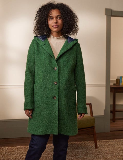 Cambridge Textured Coat - Conifer Cambridge Textured Coat - Conifer