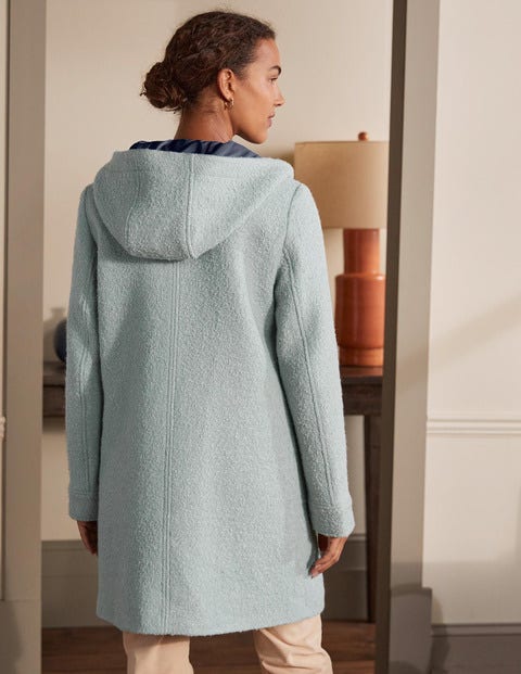 Cambridge Textured Coat - Icy Blue Cambridge Textured Coat - Icy Blue
