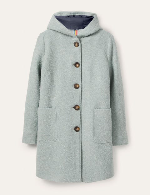 Cambridge Textured Coat - Icy Blue Cambridge Textured Coat - Icy Blue