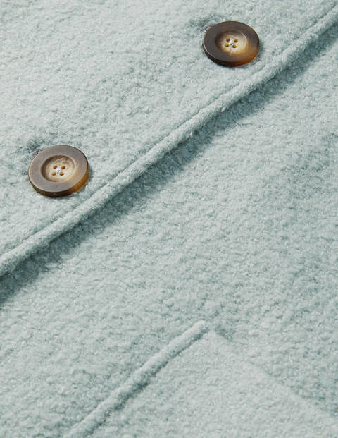 Cambridge Textured Coat - Icy Blue Cambridge Textured Coat - Icy Blue