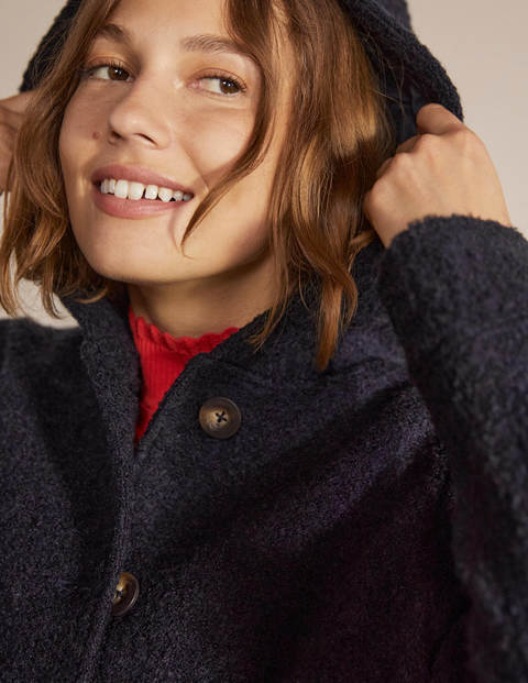 Cambridge Textured Coat - Navy Cambridge Textured Coat - Navy