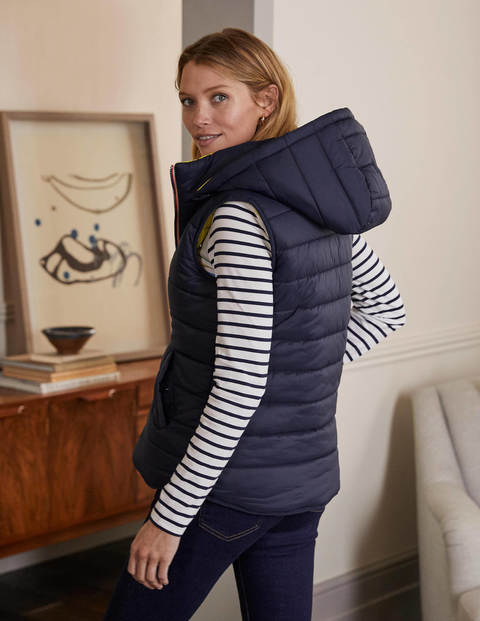 Leichte Wendeweste - Navy/Mimosengelb Leichte Wendeweste - Navy/Mimosengelb