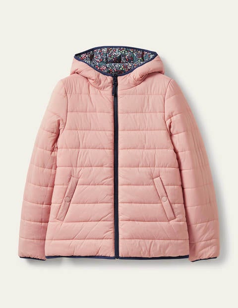 Wendbare Steppjacke - Nachtblau, Zauberwald Wendbare Steppjacke - Nachtblau, Zauberwald