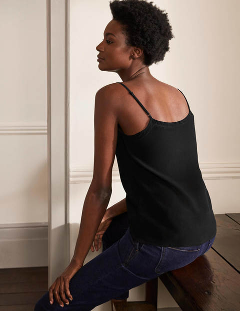 Silk Cami Black Boden Us Silk Cami Black Boden Us