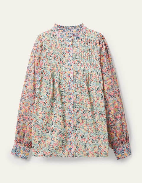 Miranda Blouse - Ivory, Enchanting Forest Miranda Blouse - Ivory, Enchanting Forest
