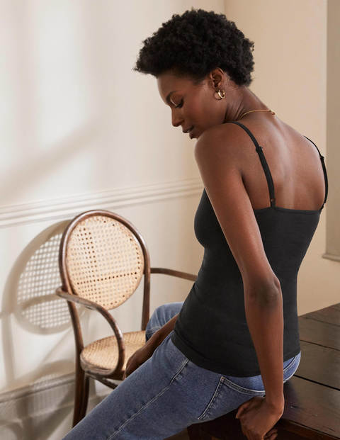 Plain Cami Black Boden Us