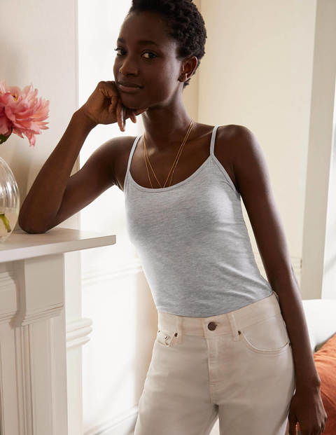 Plain Cami - Grey Marl Plain Cami - Grey Marl