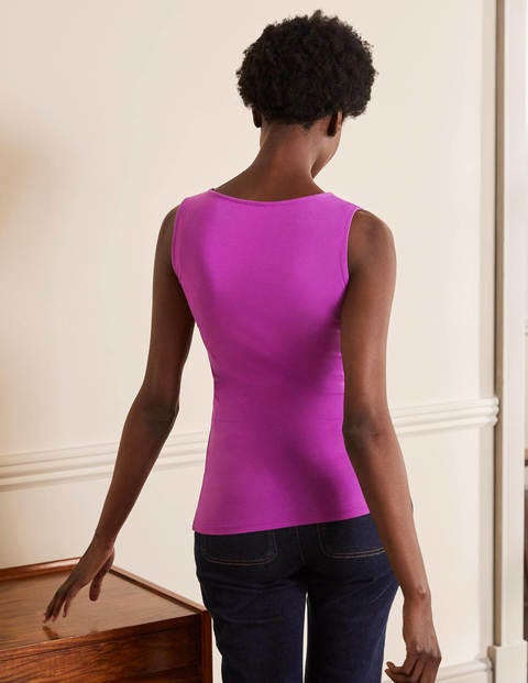 Double Layer Tank - Regal Purple Double Layer Tank - Regal Purple