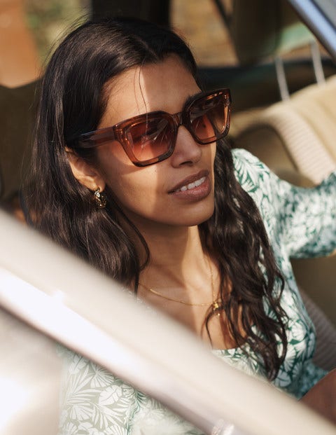 Eze Sonnenbrille - Kristallbraun Eze Sonnenbrille - Kristallbraun