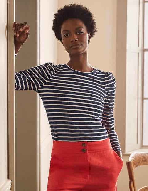 Imogen Breton - Navy/ Ivory Imogen Breton - Navy/ Ivory